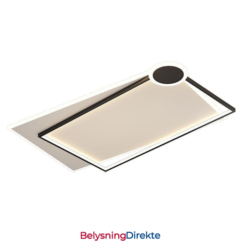 Minimalistisk Taklampe For Innfelt Montering