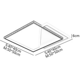 Moderne Taklampe Med Innfelt Montering