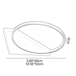 Moderne Taklampe Med Innfelt Montering