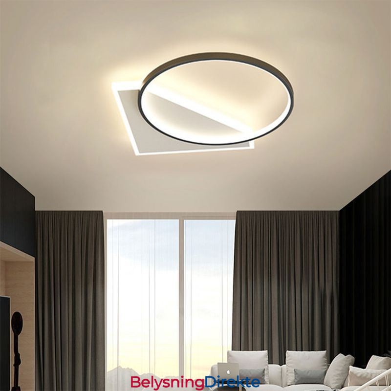 Moderne Taklampe Med Innfelt Montering