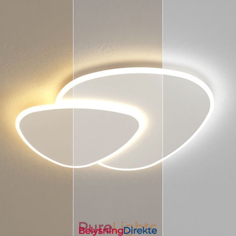 Innfelt Dobbel Trekantet Takbelysning