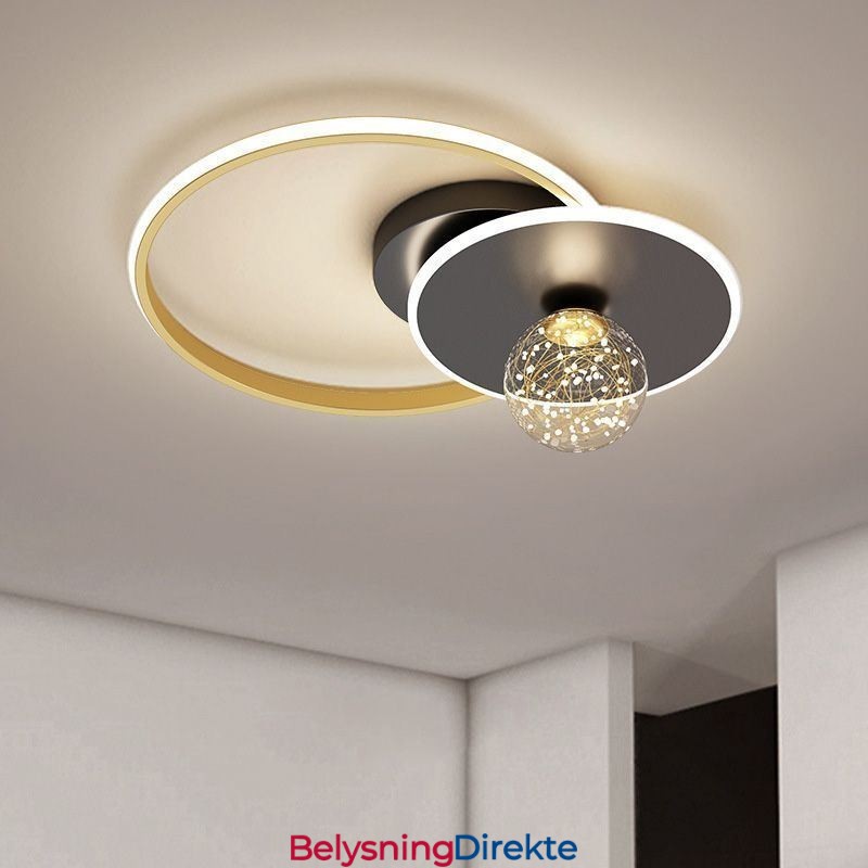 Minimalistisk Taklampe For Innfelt Interiør