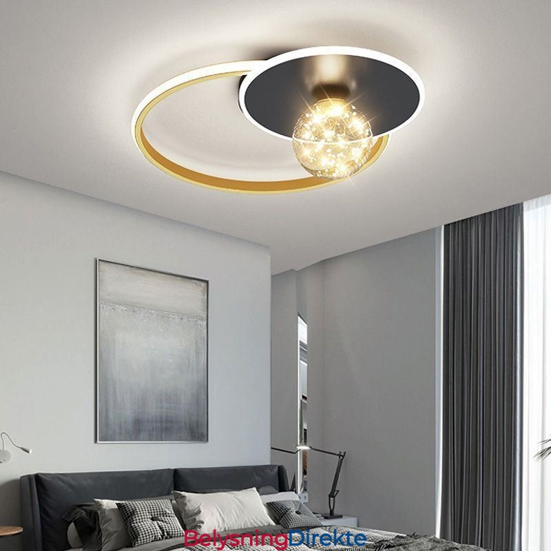 Minimalistisk Taklampe For Innfelt Interiør