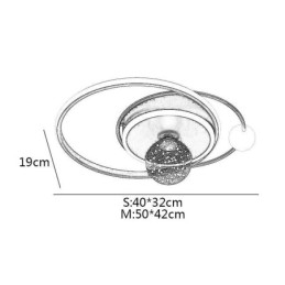 Innfelt Taklampe For Interiør