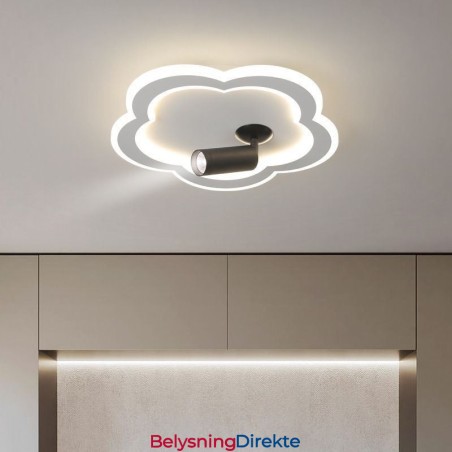 Innfelt Akryl Blomsterformet Taklampe Spotlight