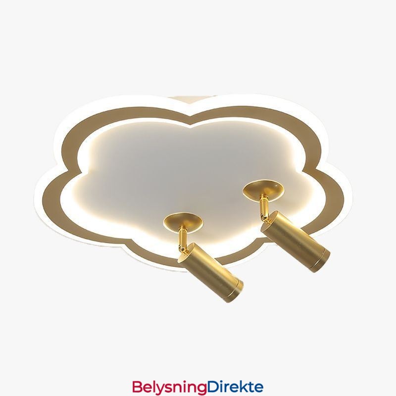 Innfelt Akryl Blomsterformet Taklampe Spotlight