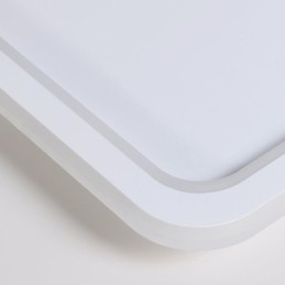 Firkantet, Innfelt Taklampe I Akryl