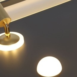 Firkantet, Innfelt Akryl Taklampe Spotlight