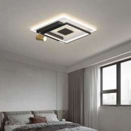 Geometrisk Innfelt Akryl Taklampe Spotlight