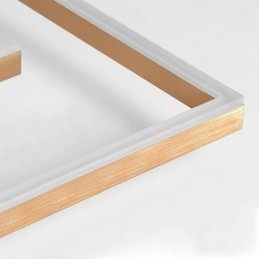 Minimalistisk Akryl Taklampe I Innfelt Form