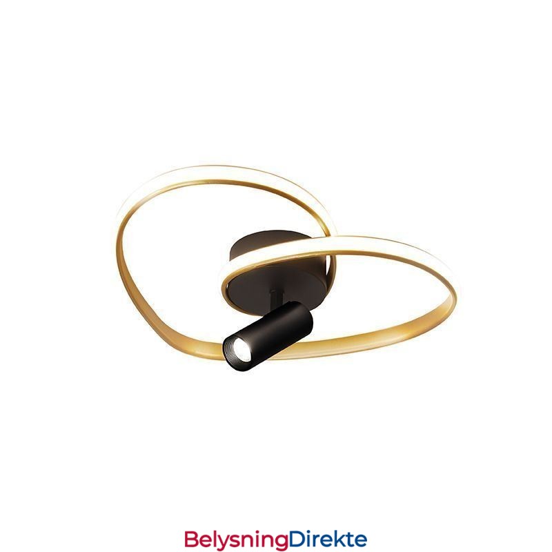 Innfelt Spotlight I Børstet Gull, Hjerteformet