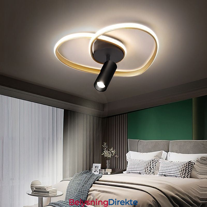 Innfelt Spotlight I Børstet Gull, Hjerteformet