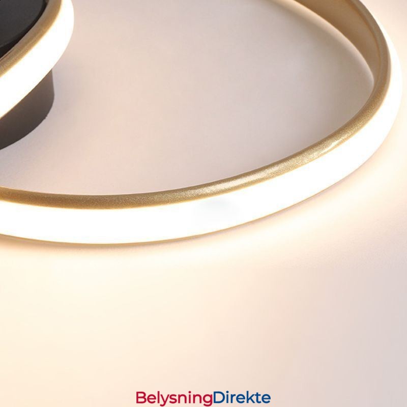 Innfelt Spotlight I Børstet Gull, Hjerteformet