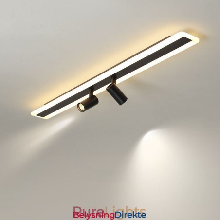 Lineær, Innfelt Akryl Taklampe Spotlight