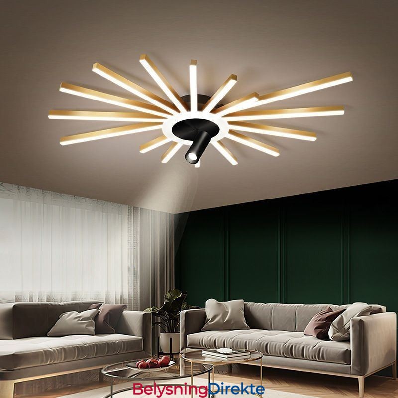 Innfelt Akryl Uregelmessig Lineær Lampespotlight