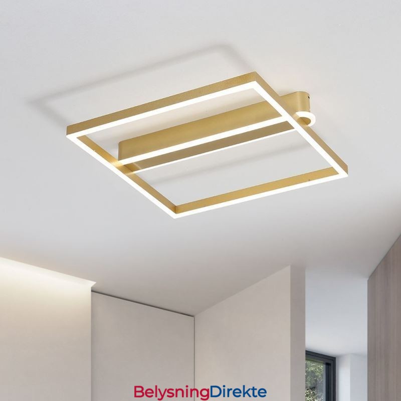 Akryl Firkantet Innfelt Taklampe