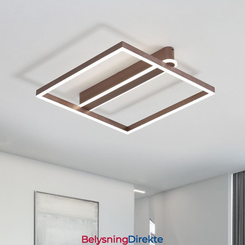 Akryl Firkantet Innfelt Taklampe