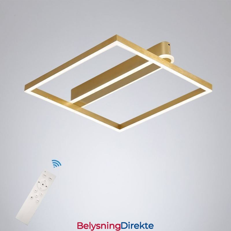 Akryl Firkantet Innfelt Taklampe