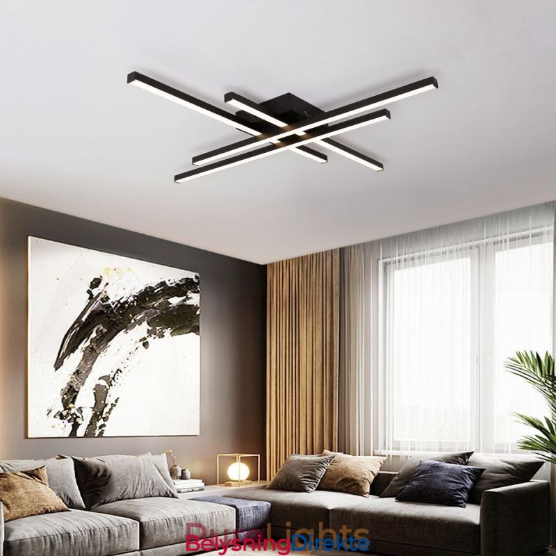 Lineær, Innfelt Taklampe Enkel Akrylbelysning