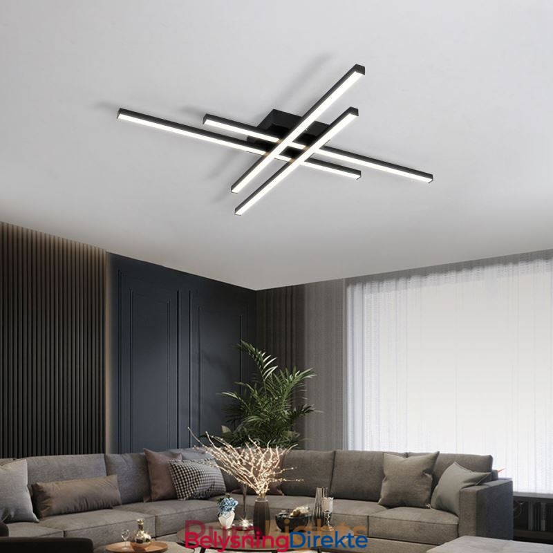 Lineær, Innfelt Taklampe Enkel Akrylbelysning