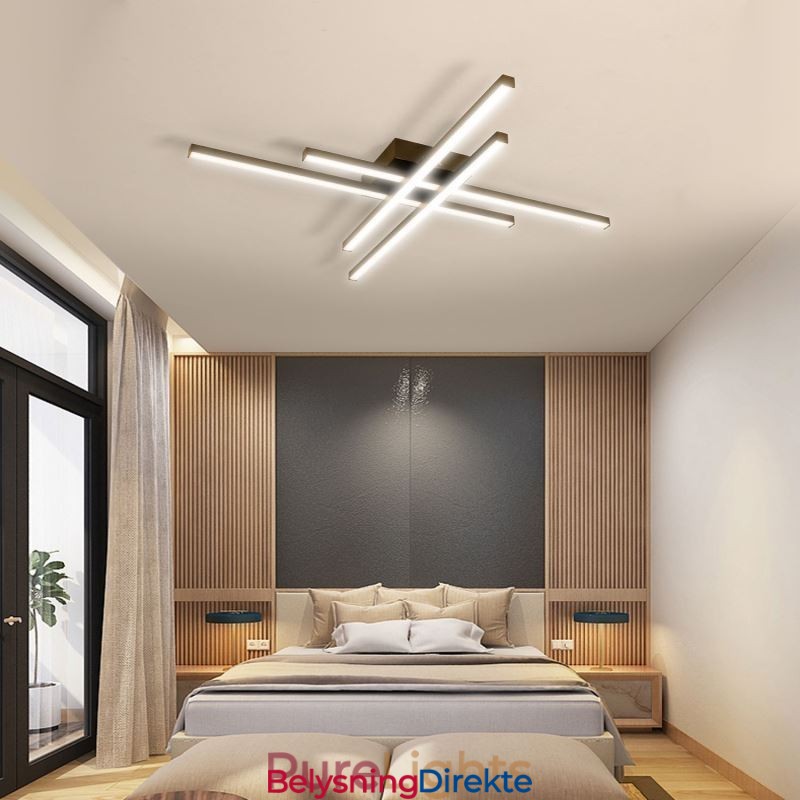 Lineær, Innfelt Taklampe Enkel Akrylbelysning