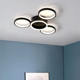 4-Rings Innfelt Taklampe