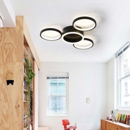 4-Rings Innfelt Taklampe