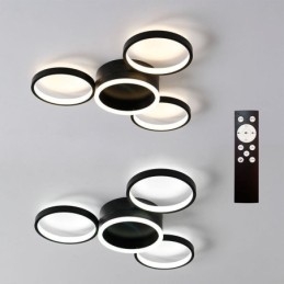 4-Rings Innfelt Taklampe