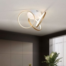 Akryl Halo Ring Innfelt Taklampe