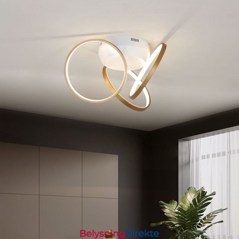 Akryl Halo Ring Innfelt Taklampe