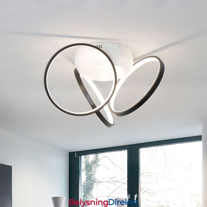 Akryl Halo Ring Innfelt Taklampe