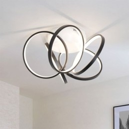 Akryl Halo Ring Innfelt Taklampe
