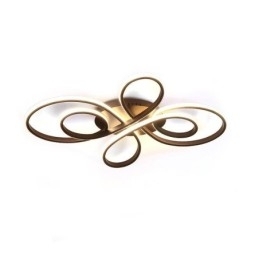 Moderne Kinesisk Knute Innfelt Taklampe