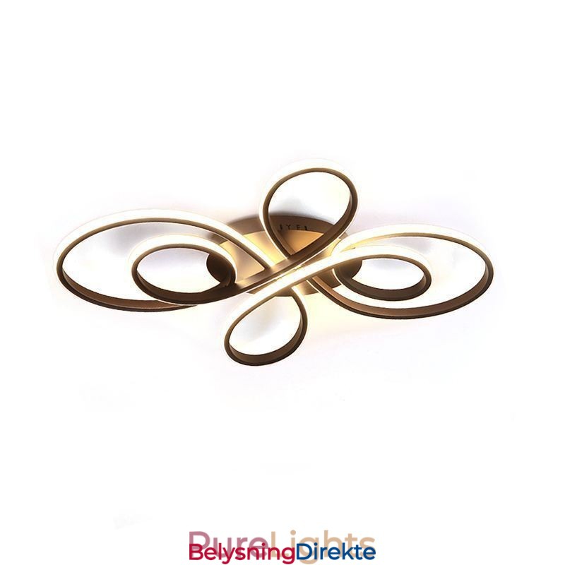 Moderne Kinesisk Knute Innfelt Taklampe