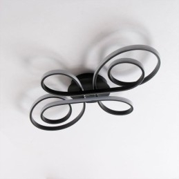 Moderne Kinesisk Knute Innfelt Taklampe