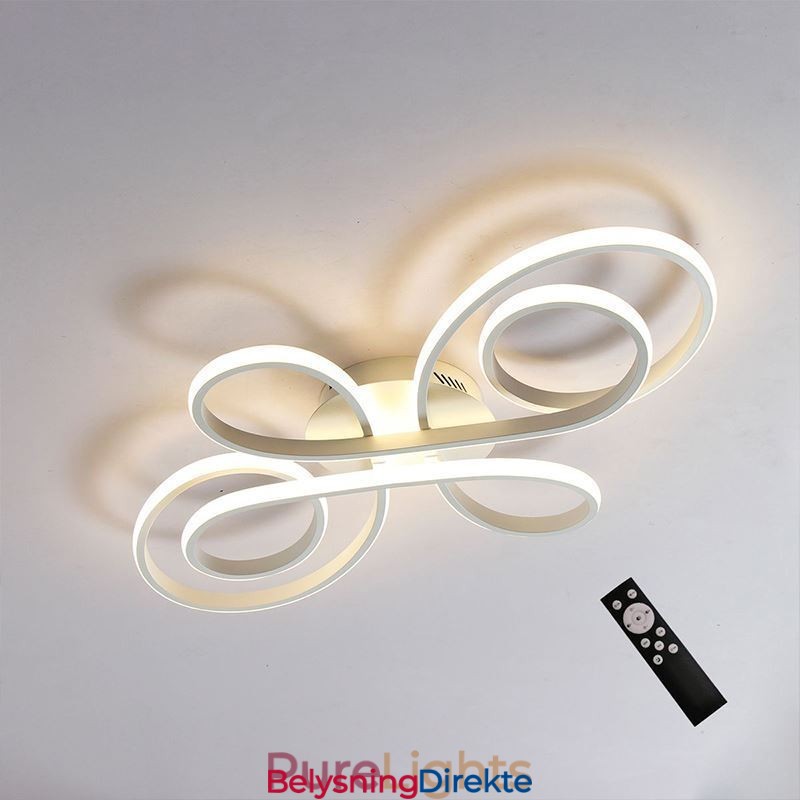 Moderne Kinesisk Knute Innfelt Taklampe