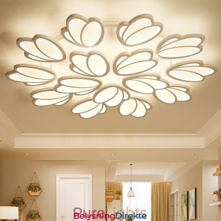 Moderne Innfelt Taklampe Tulip Dekorativ Belysning