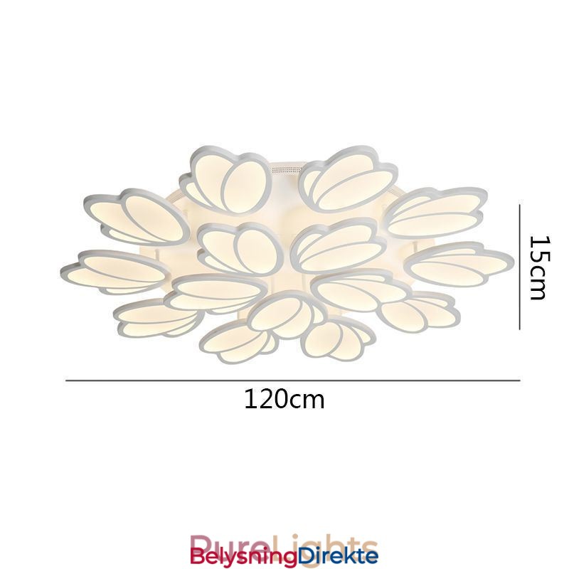 Moderne Innfelt Taklampe Tulip Dekorativ Belysning