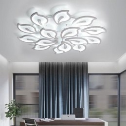 Kreativ Taklampe Med Petal-Motiv