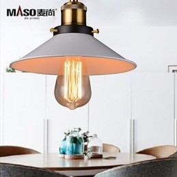 Lysekrone I Ministil I Rustikk Hyttestil I Retro Metall