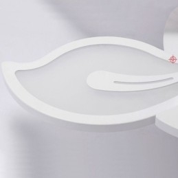 Kreativ Taklampe Med Petal-Motiv