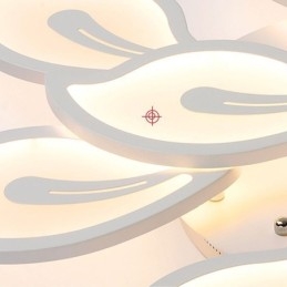 Kreativ Taklampe Med Petal-Motiv