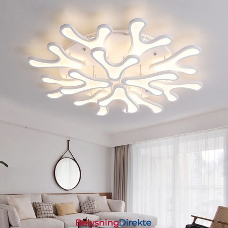 Taklampe I Akryl Med Gevir, Innfelt Montering