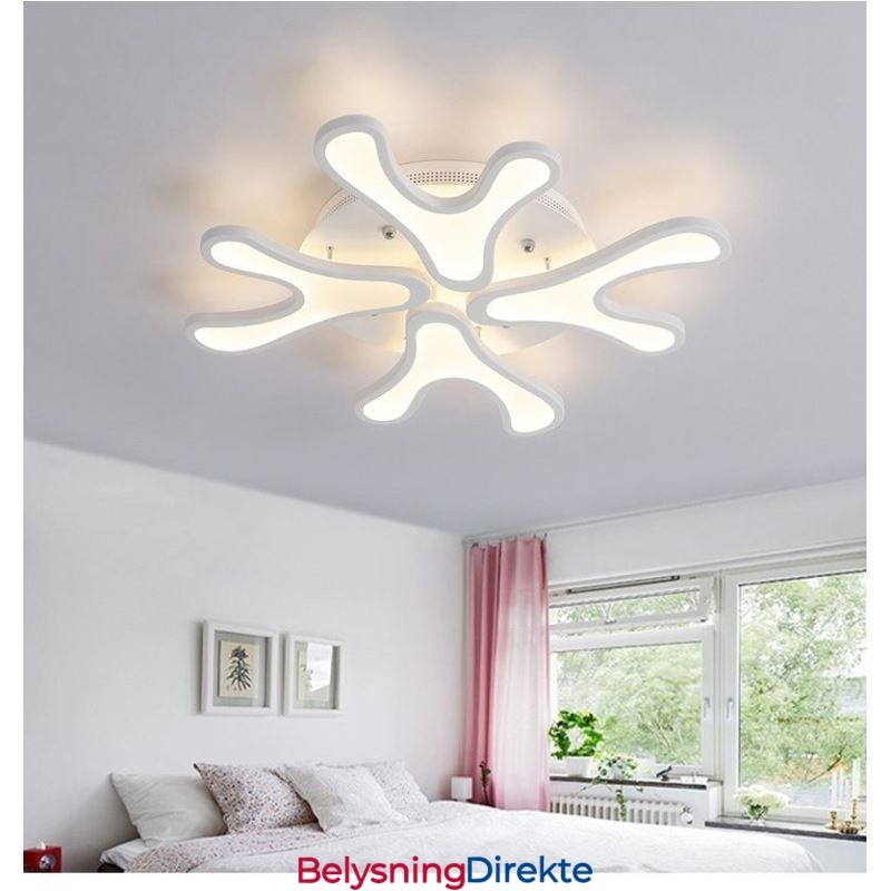 Taklampe I Akryl Med Gevir, Innfelt Montering