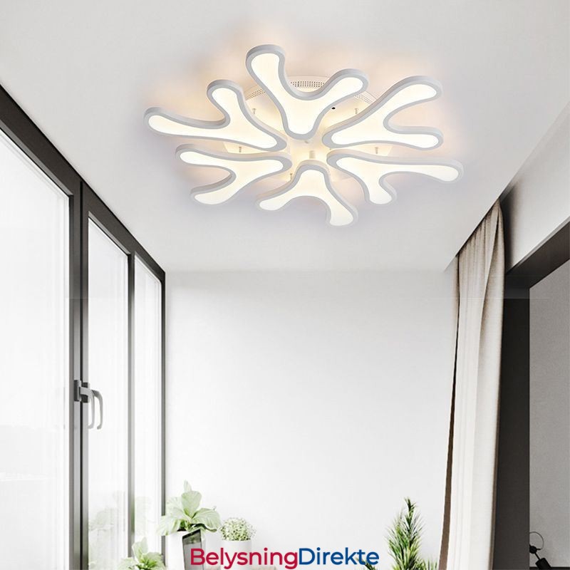 Taklampe I Akryl Med Gevir, Innfelt Montering