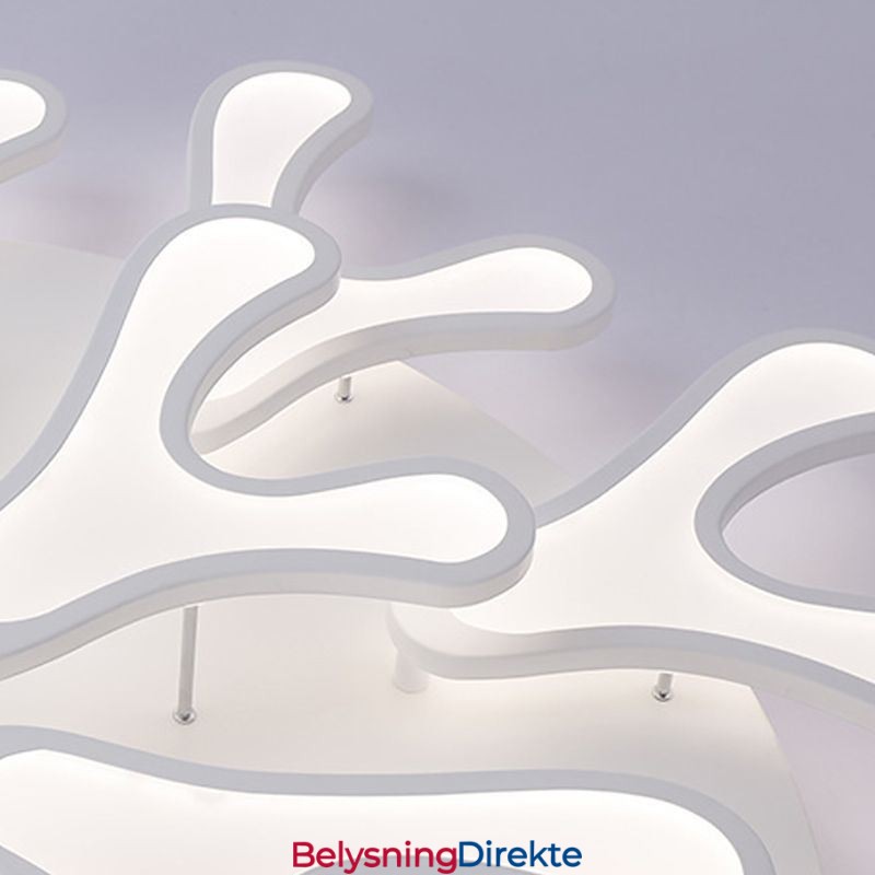 Taklampe I Akryl Med Gevir, Innfelt Montering