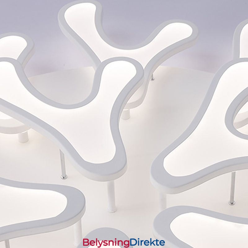 Taklampe I Akryl Med Gevir, Innfelt Montering