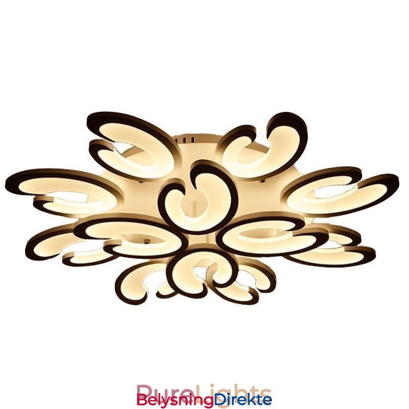 Kronbladformet Innfelt Taklampe