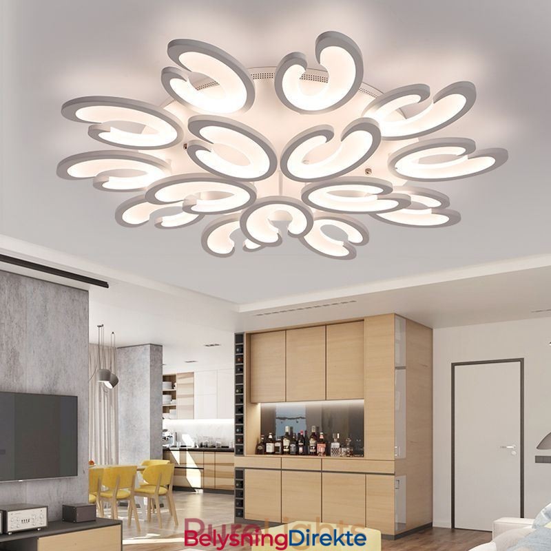 Kronbladformet Innfelt Taklampe