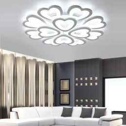 Hjerteformet Kronbladslampe I Takmontering